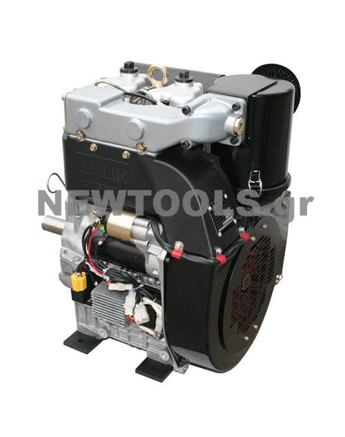 Κινητήρας πετρελαίου HAILIN HL292F με μίζα - 20,0 hp - δικύλινδρος 